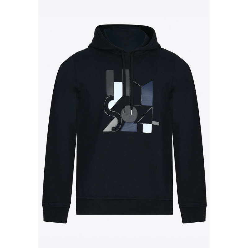 Jeu d’Adresse Print Hoodie Marine mrtwstd_M
