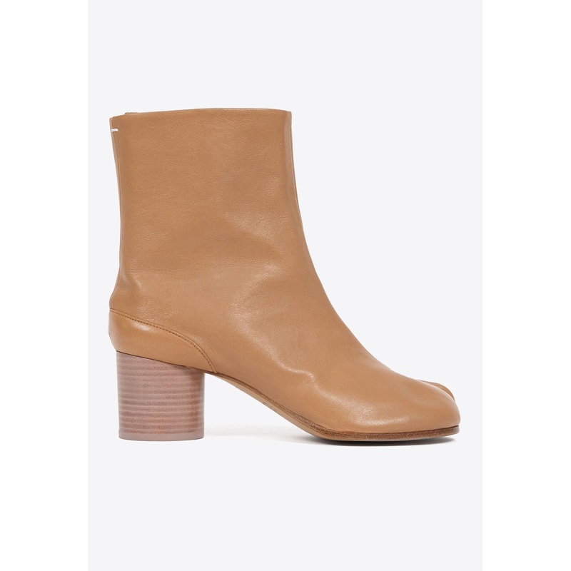 Tabi 60 Calf Leather Ankle Boots Camel wshoeseu_EU 36