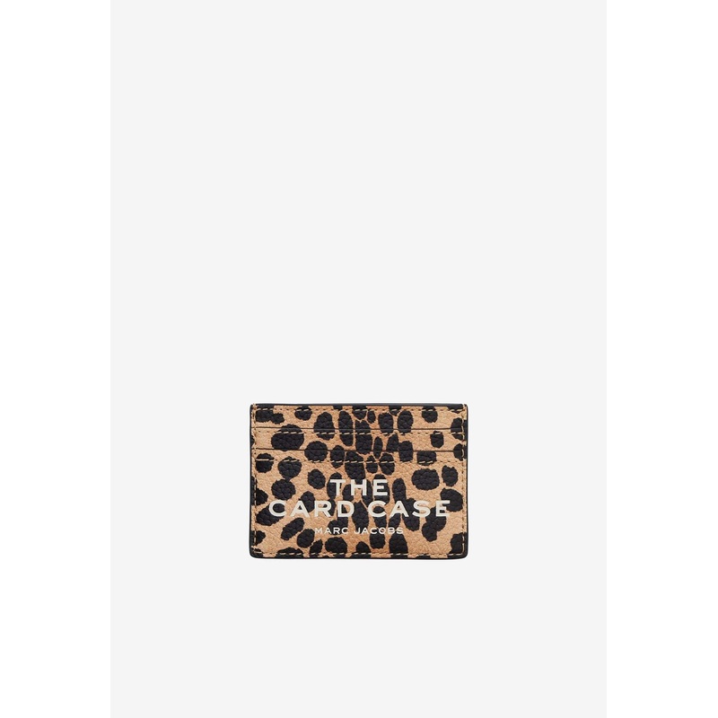 The Cheetah Leather Cardholder Beige Onesize