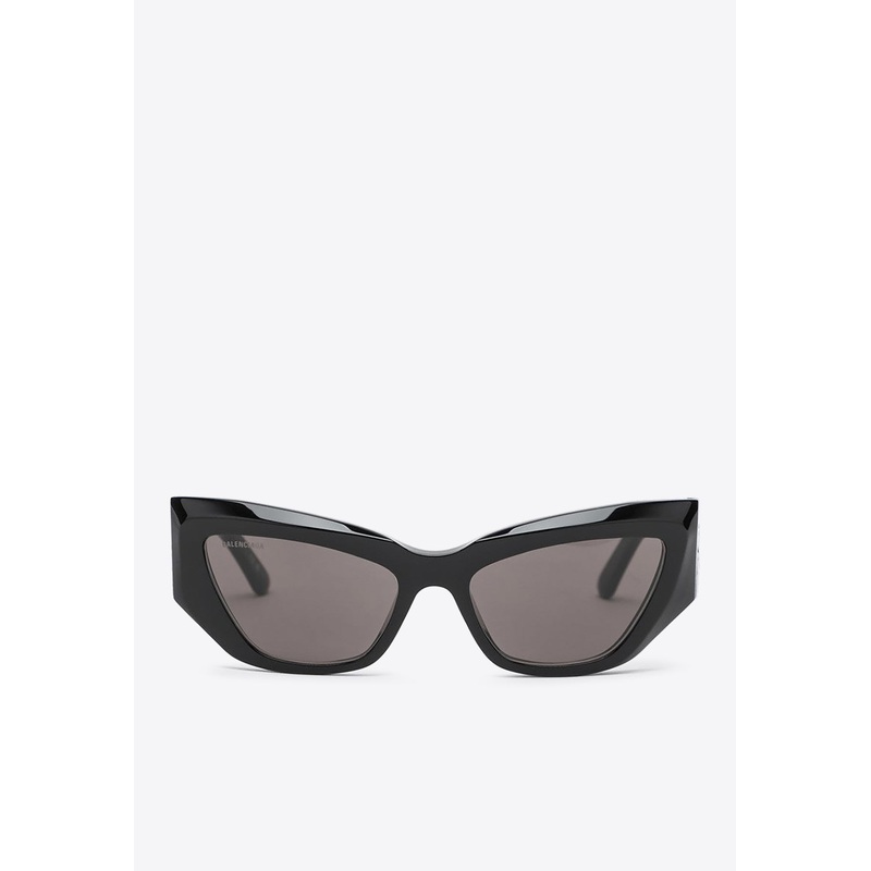 BB Logo Butterfly Sunglasses Gray Onesize