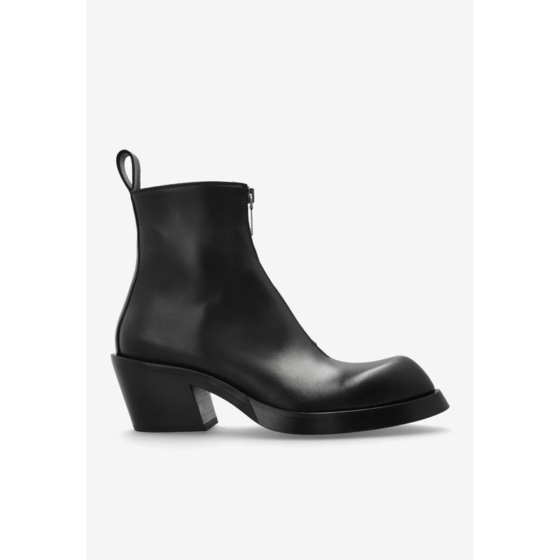Sparrow Leather Ankle Boots Black mshoeseu_EU 40