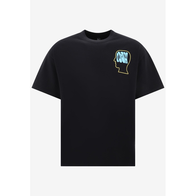 The Now Movement Printed T-shirt Black mrtwstd_S