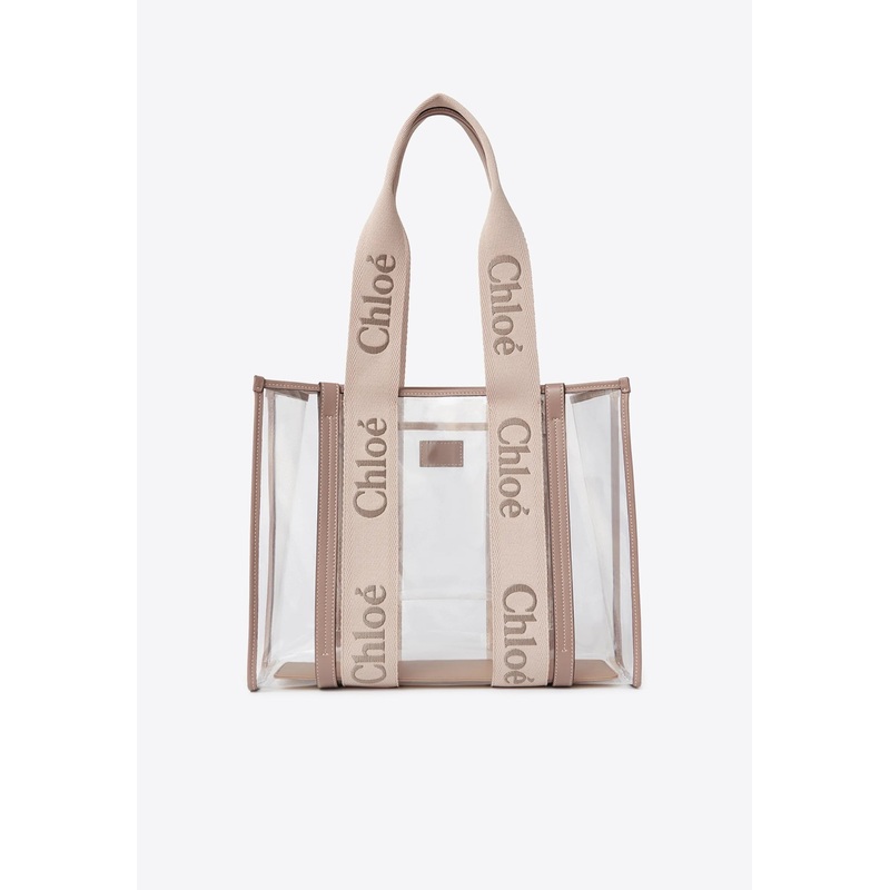Woody Jelly Tote Bag Beige Onesize