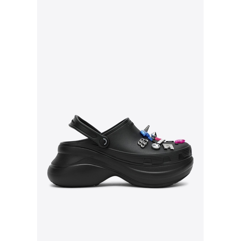 X Crocs Jibbitz Charms Mules Black wshoeseu_EU 36