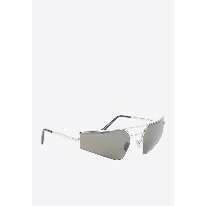 Prong Geometric Sunglasses Gray Onesize