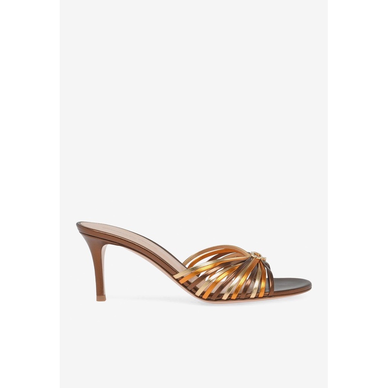 Vyna 70 Nappa Leather Sandals Brown wshoeseu_EU 36