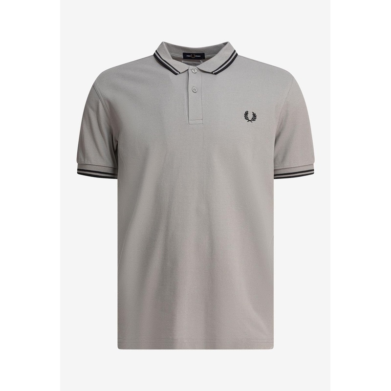 X Fred Perry Freedom is Energy Print Polo T-shirt Gray mrtwstd_M
