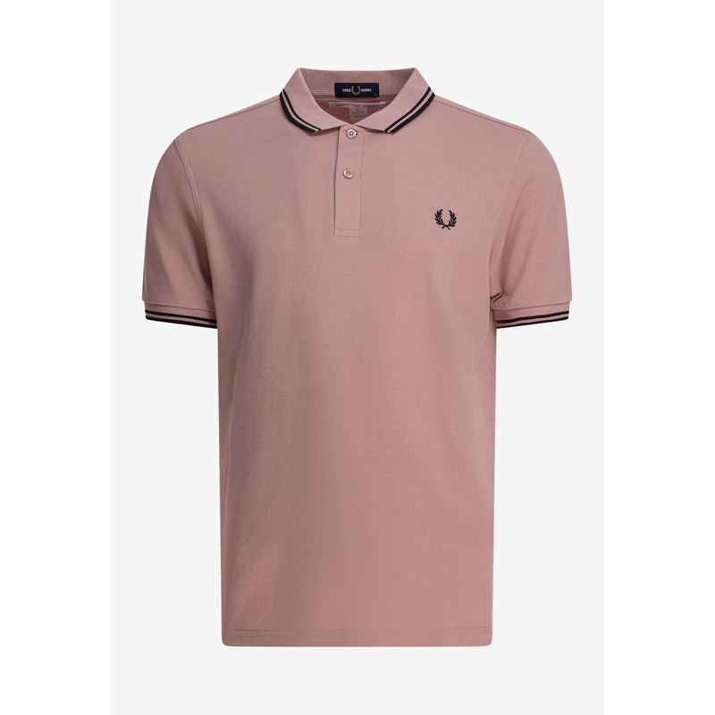 X Fred Perry Freedom is Energy Print Polo T-shirt Pink mrtwstd_M