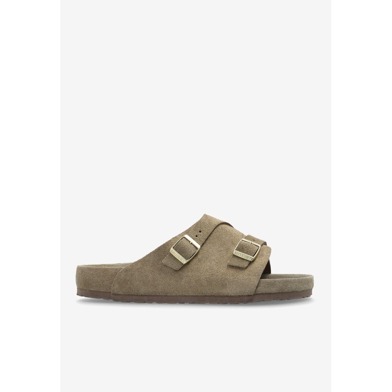 Zurich Suede Slides Taupe mshoeseu_EU 39