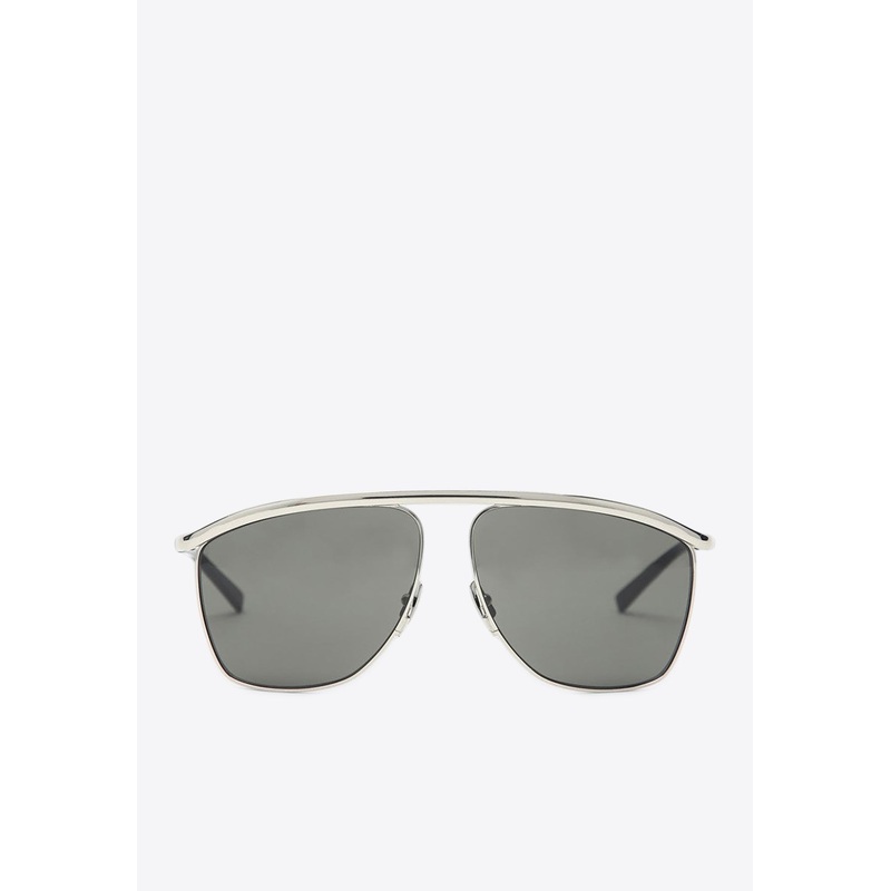 Victoire Aviator Sunglasses Gray Onesize