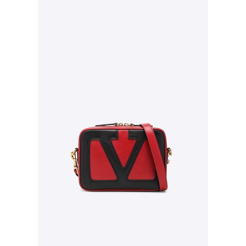 Viva Superstar Leather Crossbody Bag Red Onesize