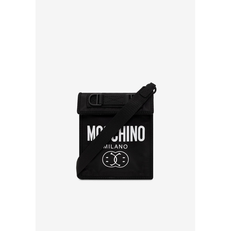 X Smiley Logo Messenger Bag Black Onesize