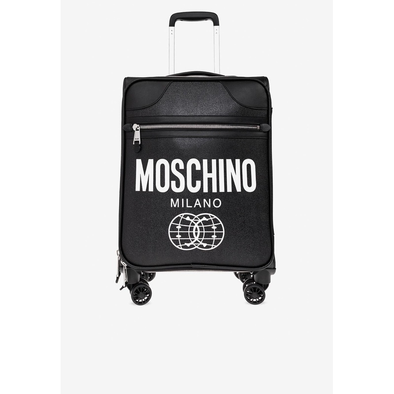 X Smiley Logo Suitcase Black Onesize