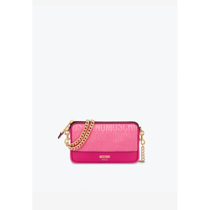 All-Over Logo Camera Bag Pink Onesize