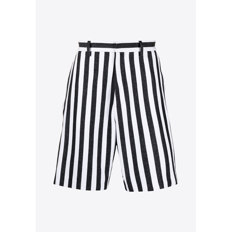 Archive Stripes Bermuda Shorts Monochrome mrtwit_IT 48