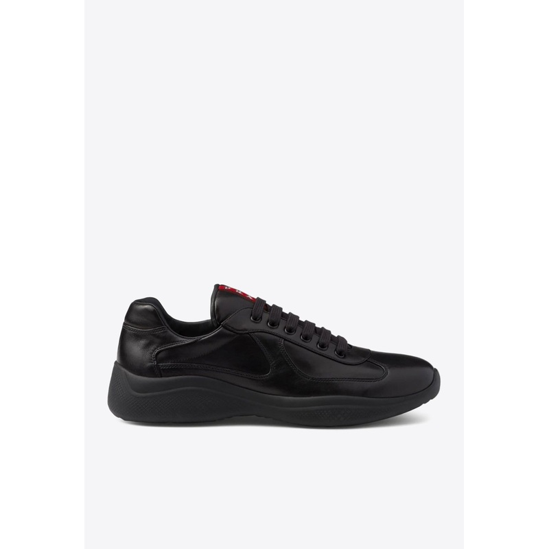 America’s Cup Leather Sneakers Black mshoesuk_UK 5