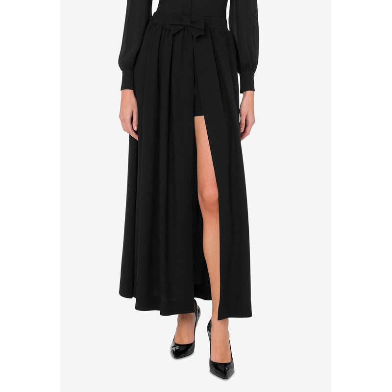 Bow Maxi Skorts Black wrtwit_IT 40