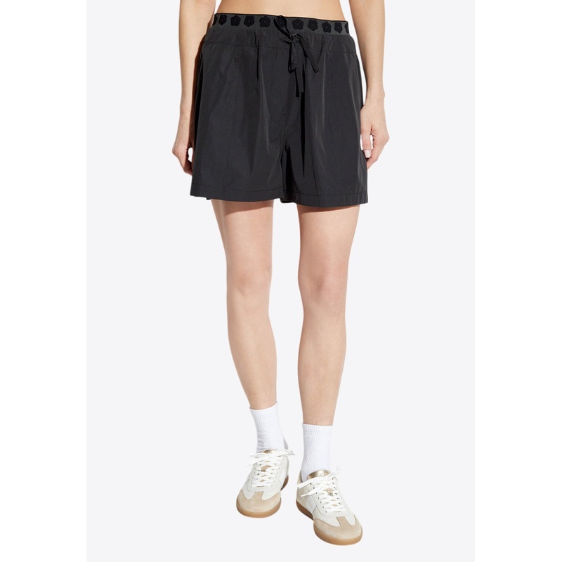 Boke Flower 2.0 Mini Shorts Black wrtwstd_XS