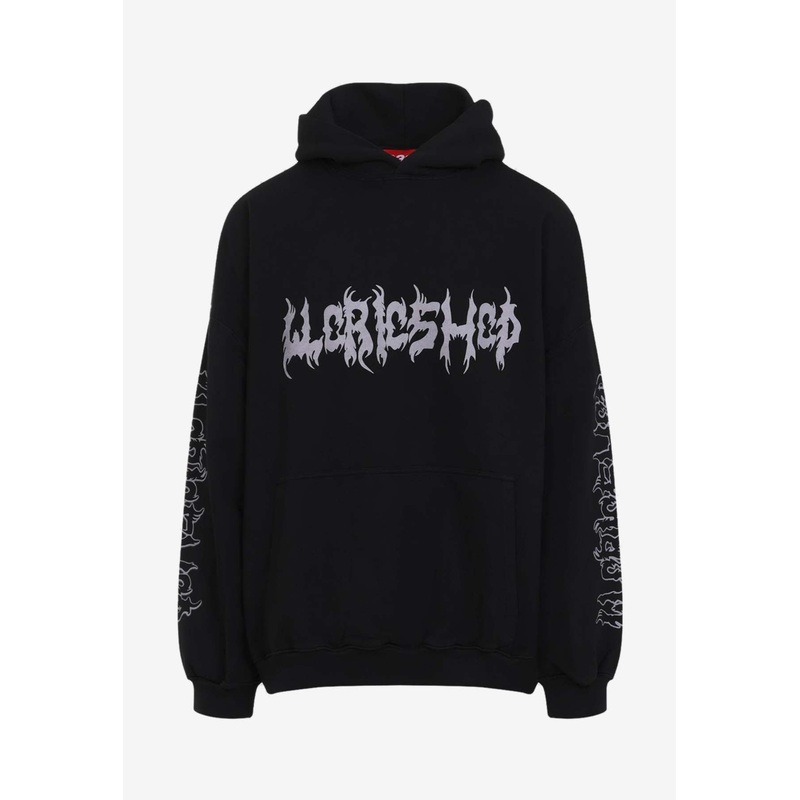 Faithless Printed Hoodie Black mrtwstd_S