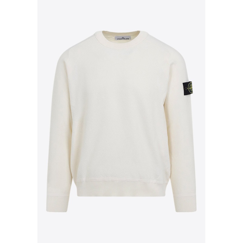 Logo Crewneck Sweatshirt Ivory mrtwstd_S