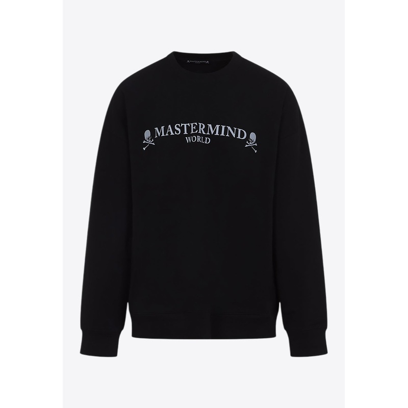 OG Printed Logo Sweatshirt Black mrtwstd_S