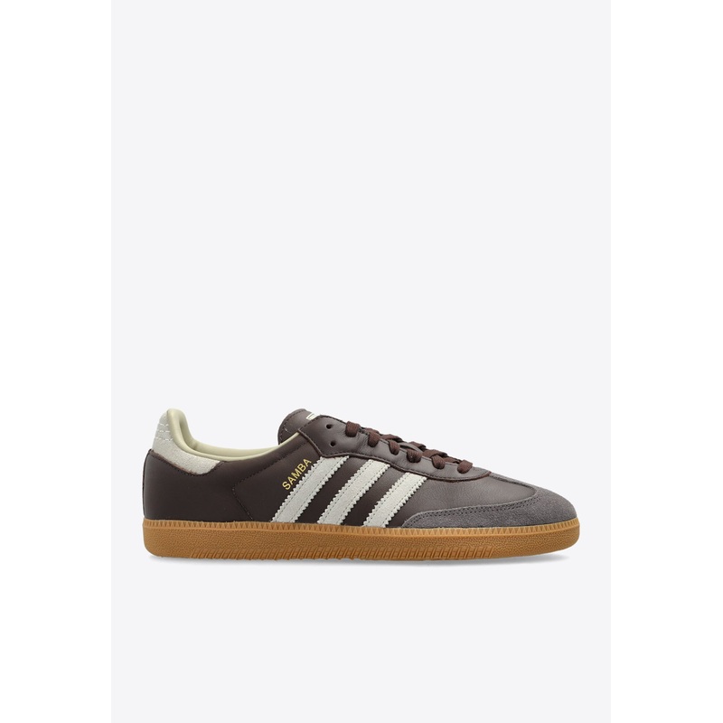 Samba OG Low-Top Sneakers Brown mshoesuk_UK 8.5