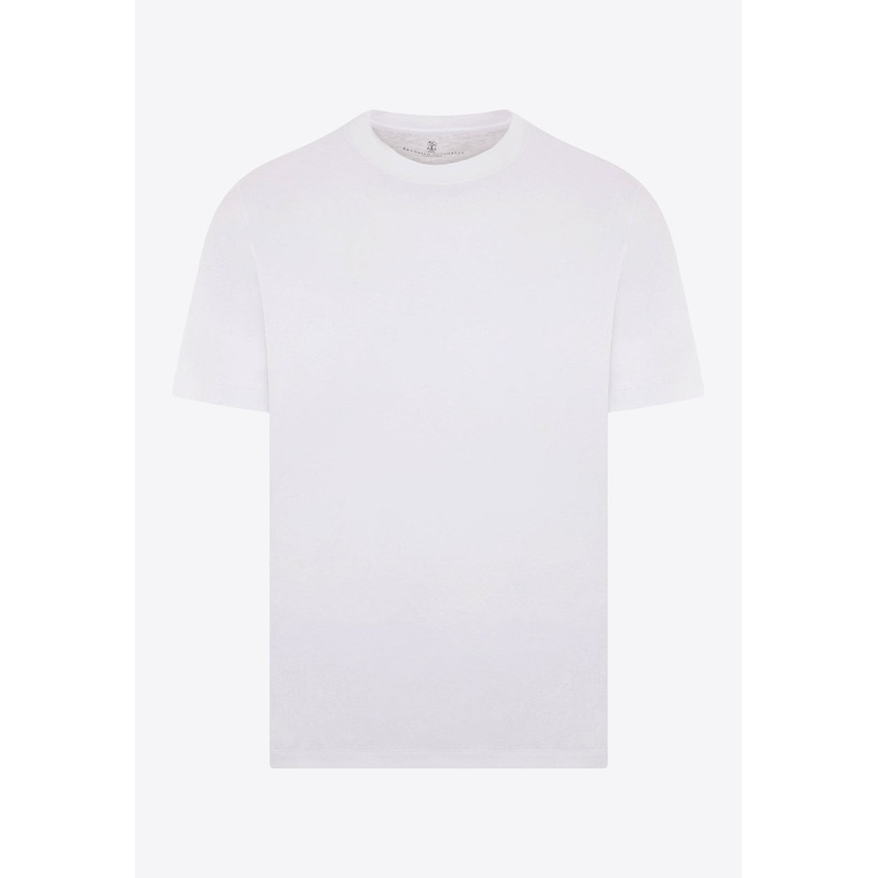 Basic Crewneck T-shirt White mrtwstd_XXXS