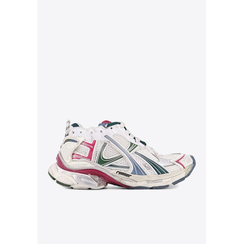 Runner Mesh Low-Top Sneakers Multicolor wshoeseu_EU 36