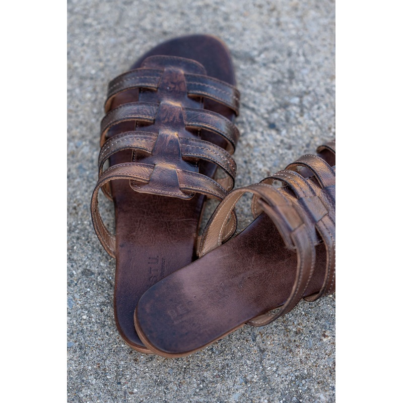 Zira BedStu Sandal Teak Rustic 6