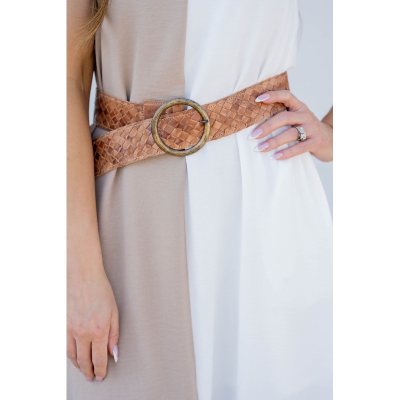 Dreamweaver Tan Rustic Belt Tan Rustic S