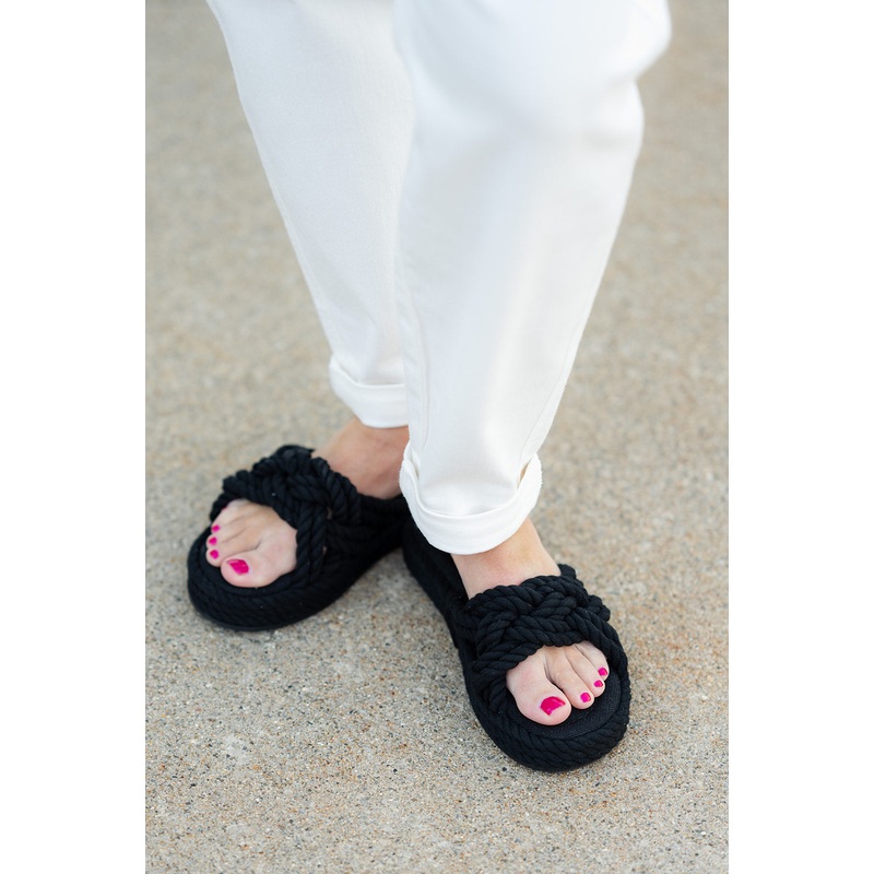 Miko Black Sandals Black 6