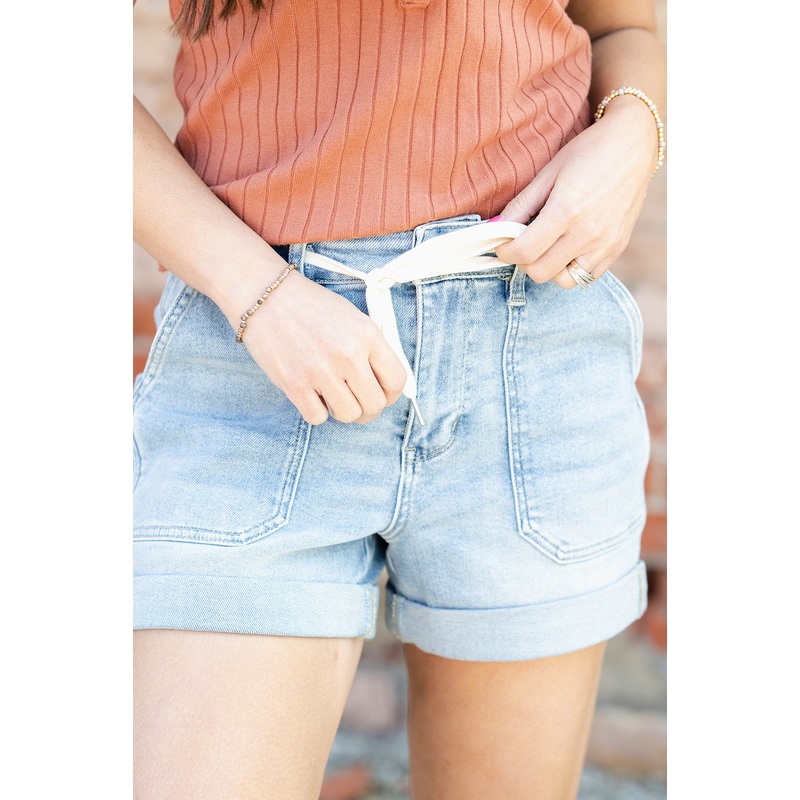 Shelby Denim Shorts Medium Wash S