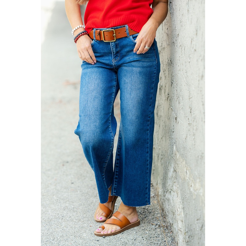 Aleyna Denim Jeans Dark Wash 25
