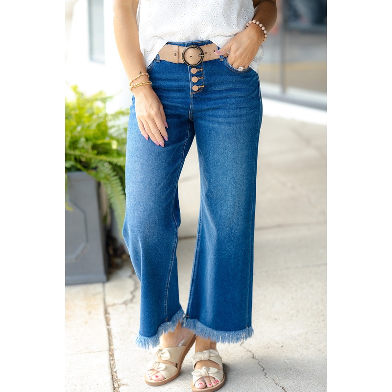 Angela Denim Jeans Dark Wash 25
