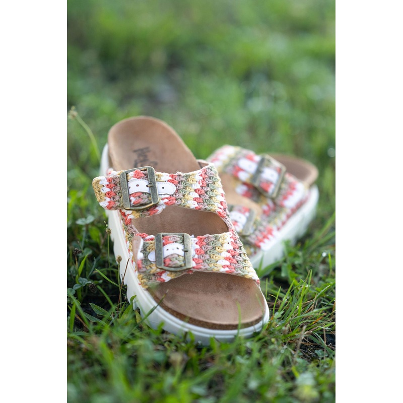 Corkys Rumor Has It Natural Multi Sandals Natrual Multi 6