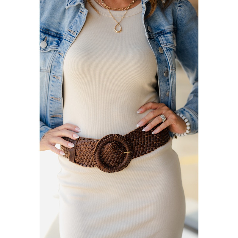 Farah Brown Belt Brown XS