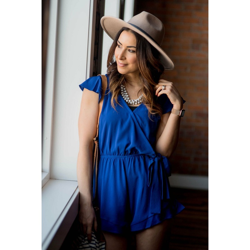 Royal Ruffle Romper S