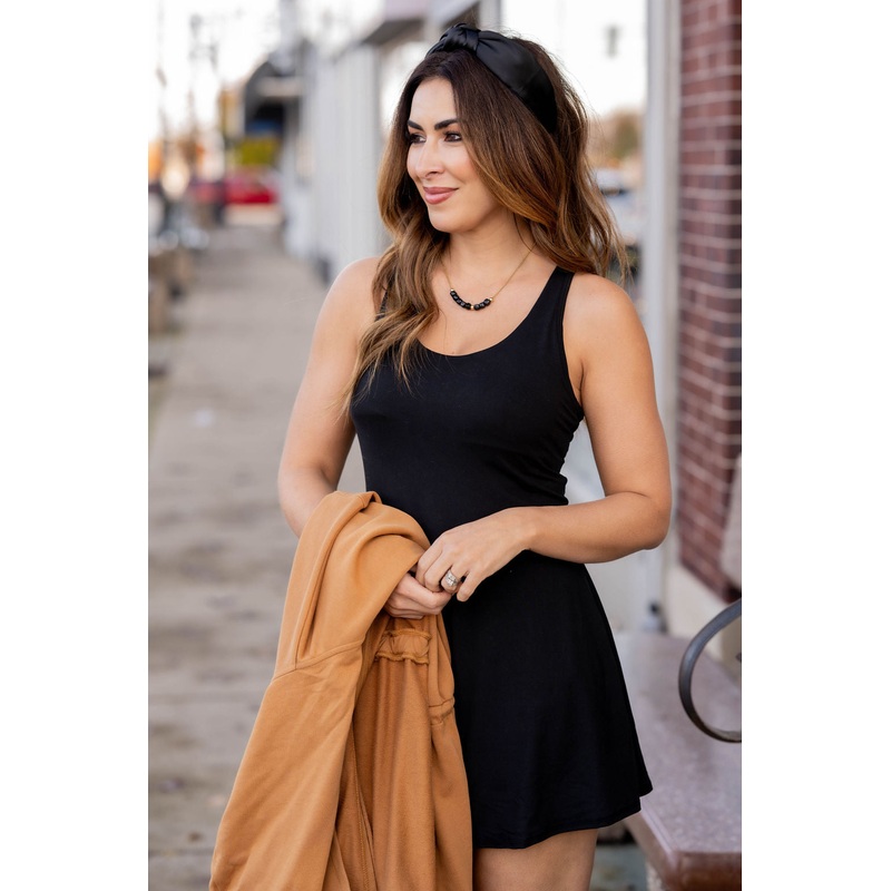 Active Tank Dress Black S