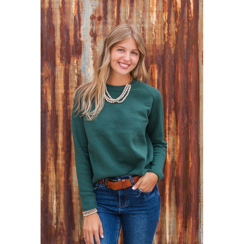 Basic Sweater Tee Mocha S