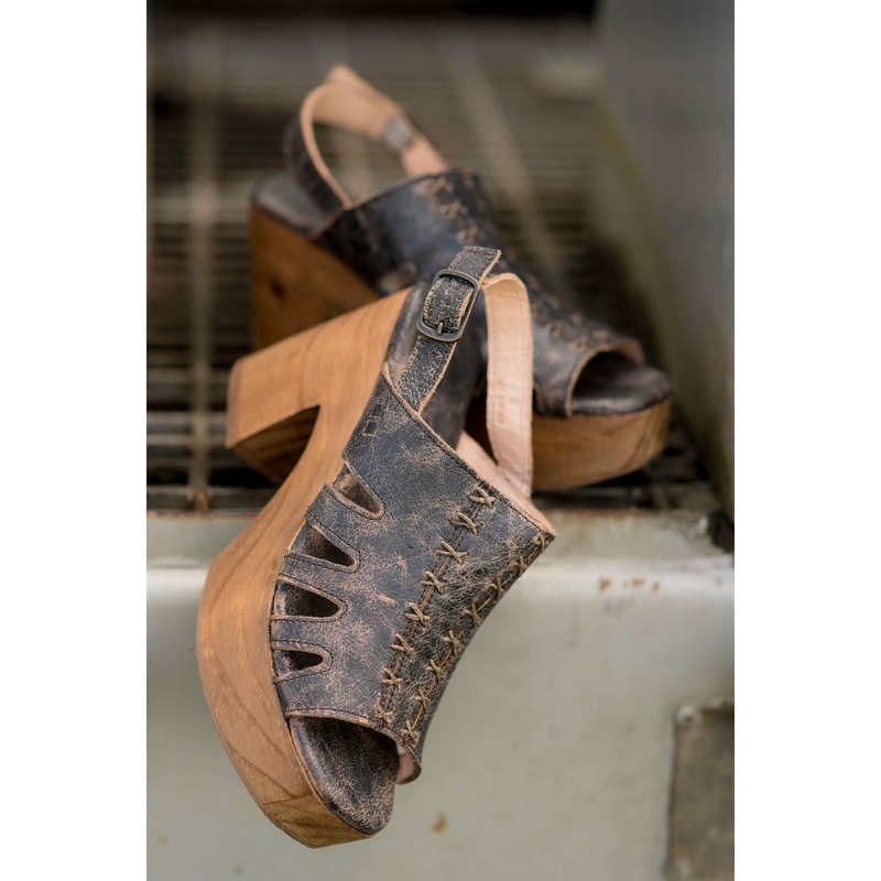 Fontella BedStu Heels Black Lux 6
