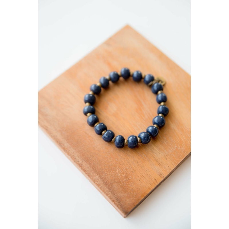 Bel Koz Clay Bracelet Aqua