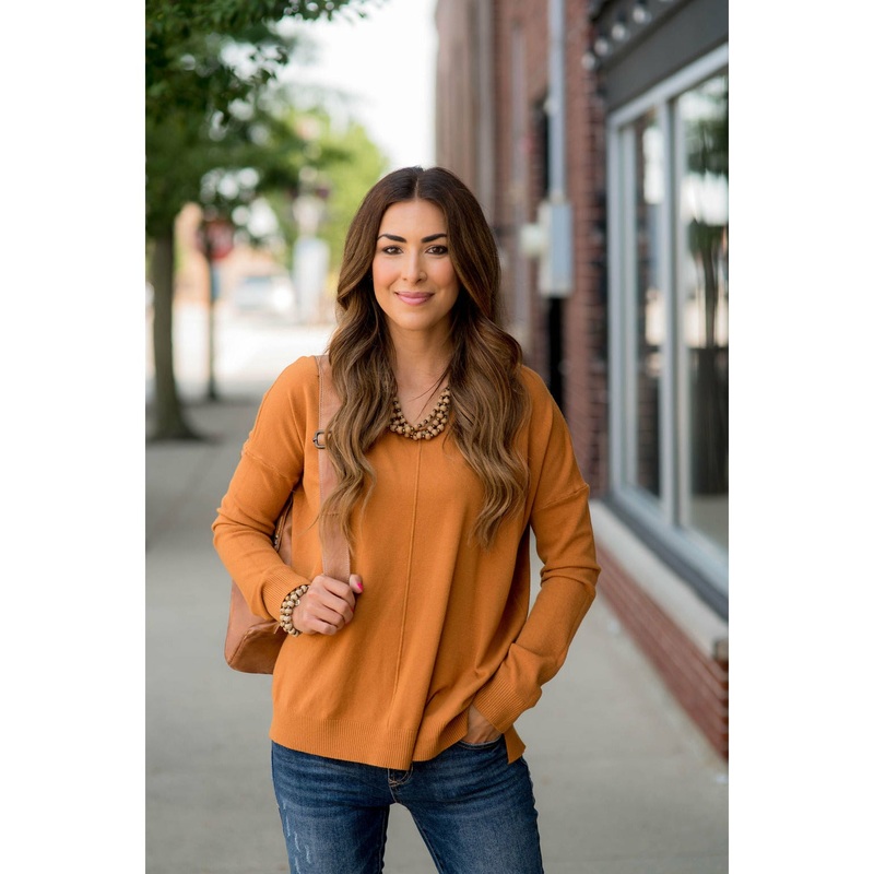 Detailed Popover Sweater Beige S