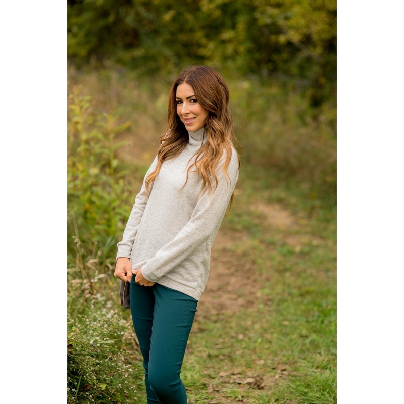 Ribbed & Zipped Textured Sweatshirt Cream S