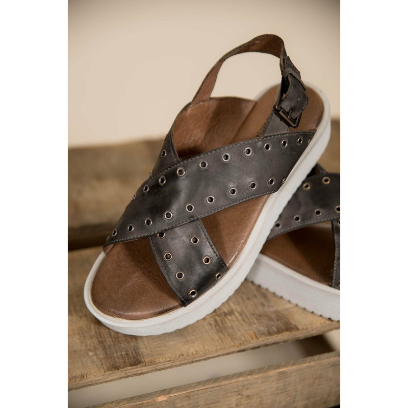 Hali Roan Sandal 6 Bosco Bone