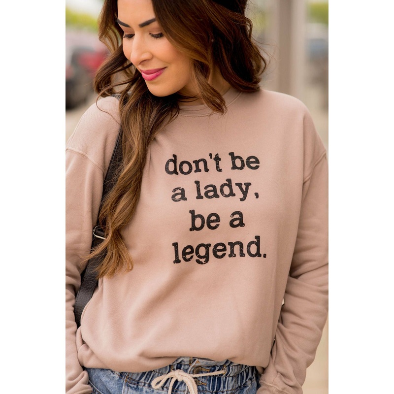 Be A Legend Graphic Sweatshirt S