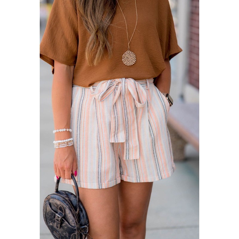 Rachelle Shorts S Orange
