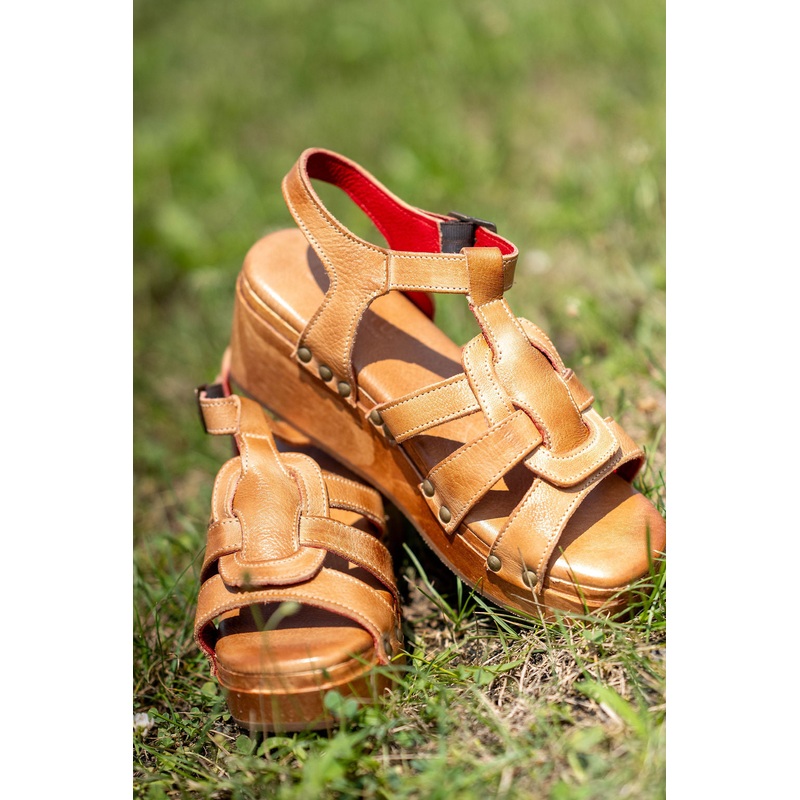 Fabiola BedStu Sandal Tan Rustic 6