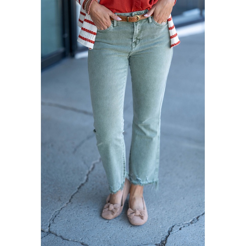 Zarina Denim Jeans Vintage Olive 25