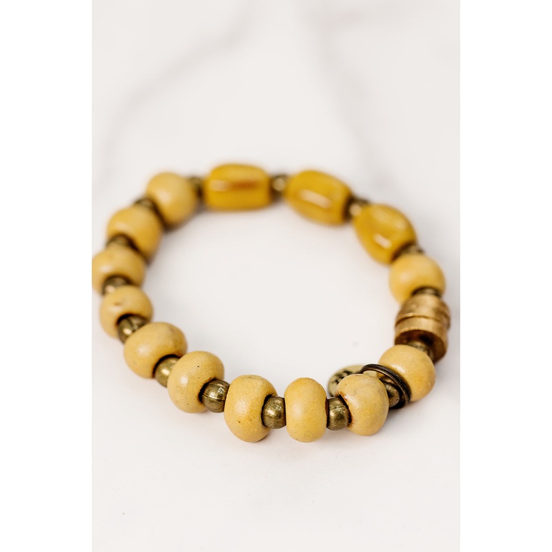 Bel Koz Mixed Beads Bracelet Black