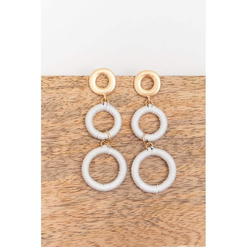 Weekend Vibes Dangle Earrings Black